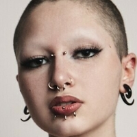 punk.doberman Naken